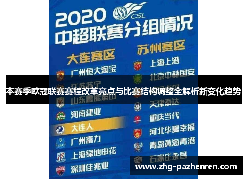 本赛季欧冠联赛赛程改革亮点与比赛结构调整全解析新变化趋势